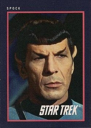 #95 Spock - 1991 Impel Star Trek 25th Anniversary