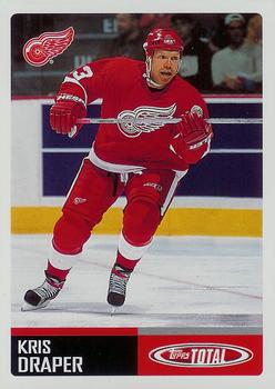 #95 Kris Draper - Detroit Red Wings - 2002-03 Topps Total Hockey