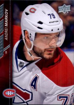 #95 Andrei Markov - Montreal Canadiens - 2015-16 Upper Deck Hockey