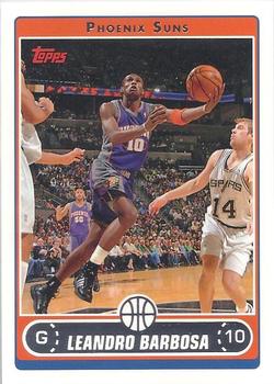 #95 Leandro Barbosa - Phoenix Suns - 2006-07 Topps Basketball