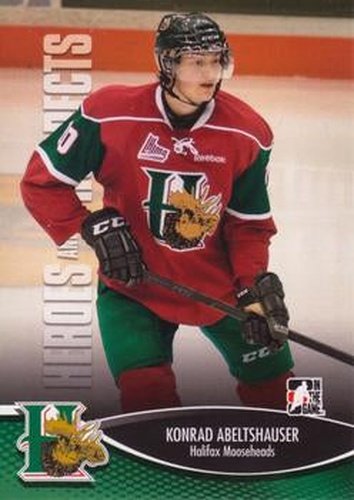 #95 Konrad Abeltshauser - Halifax Mooseheads - 2012-13 In The Game Heroes and Prospects Hockey