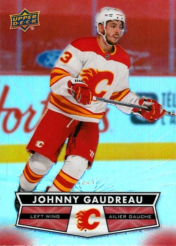 #95 Johnny Gaudreau - Calgary Flames - 2021-22 Upper Deck Tim Hortons Hockey