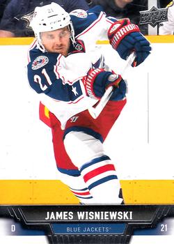 #95 James Wisniewski - Columbus Blue Jackets - 2013-14 Upper Deck Hockey