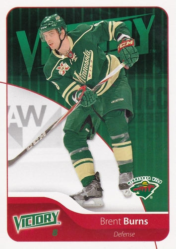 #95 Brent Burns - Minnesota Wild - 2011-12 Upper Deck Victory Hockey