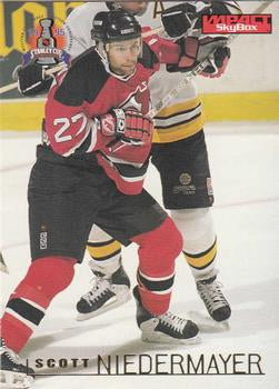 #95 Scott Niedermayer - New Jersey Devils - 1995-96 SkyBox Impact Hockey