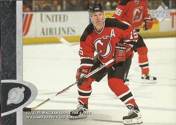 #95 John MacLean - New Jersey Devils - 1996-97 Upper Deck Hockey