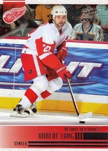 #95 Robert Lang - Detroit Red Wings - 2004-05 Pacific Hockey