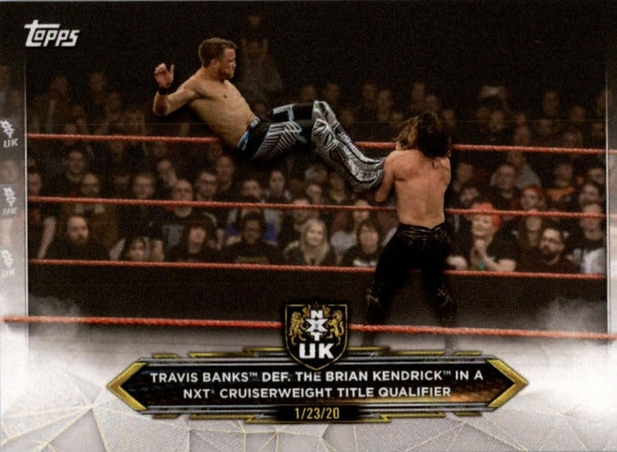 #95 Travis Banks / Brian Kendrick - 2020 Topps WWE NXT Wrestling