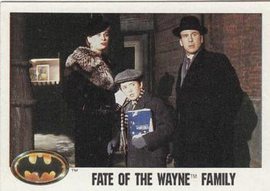 #95 Fate of the Wayne Family - 1989 Topps Batman