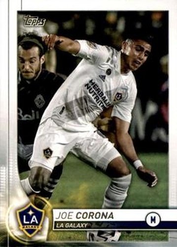 #95 Joe Corona - Los Angeles Galaxy - 2020 Topps MLS Soccer