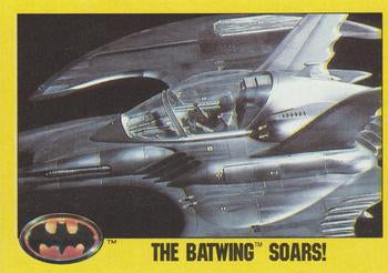 #195 The Batwing Soars! - 1989 Topps Batman