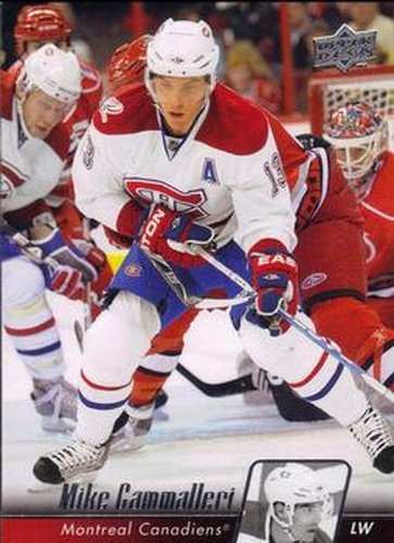 #95 Mike Cammalleri - Montreal Canadiens - 2010-11 Upper Deck Hockey