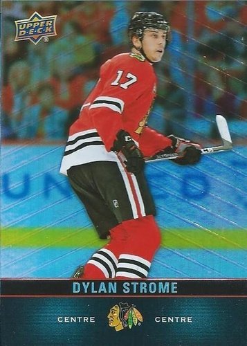 #95 Dylan Strome - Chicago Blackhawks - 2019-20 Upper Deck Tim Hortons Hockey