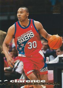 #95 Clarence Weatherspoon - Philadelphia 76ers - 1993-94 Stadium Club Basketball