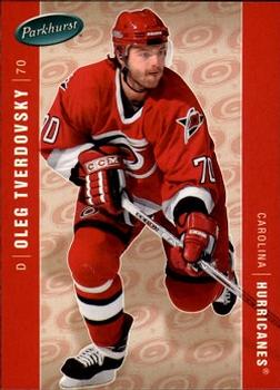 #95 Oleg Tverdovsky - Carolina Hurricanes - 2005-06 Parkhurst Hockey
