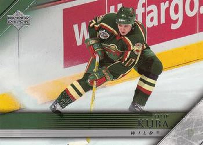 #95 Filip Kuba - Minnesota Wild - 2005-06 Upper Deck Hockey