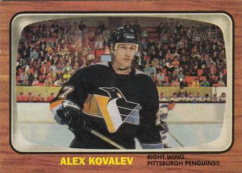 #95 Alex Kovalev - Pittsburgh Penguins - 2002-03 Topps Heritage Hockey