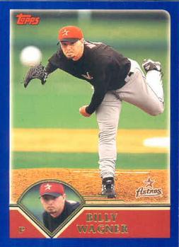 #95 Billy Wagner - Houston Astros - 2003 Topps Baseball