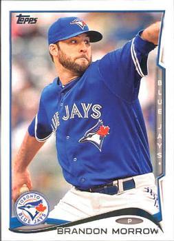 #95 Brandon Morrow - Toronto Blue Jays - 2014 Topps Baseball
