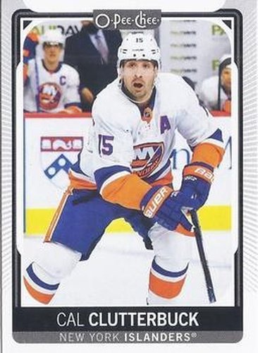 #95 Cal Clutterbuck - New York Islanders - 2021-22 O-Pee-Chee Hockey