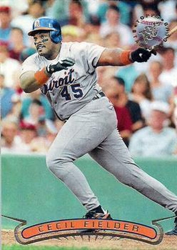 #95 Cecil Fielder - Detroit Tigers - 1996 Stadium Club Baseball