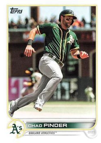 #95 Chad Pinder - Oakland Athletics - 2022 Topps Baseball