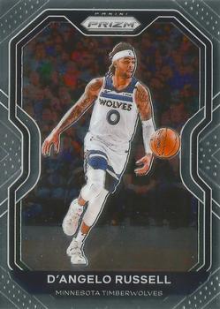 #95 D'Angelo Russell - Minnesota Timberwolves - 2020-21 Panini Prizm Basketball