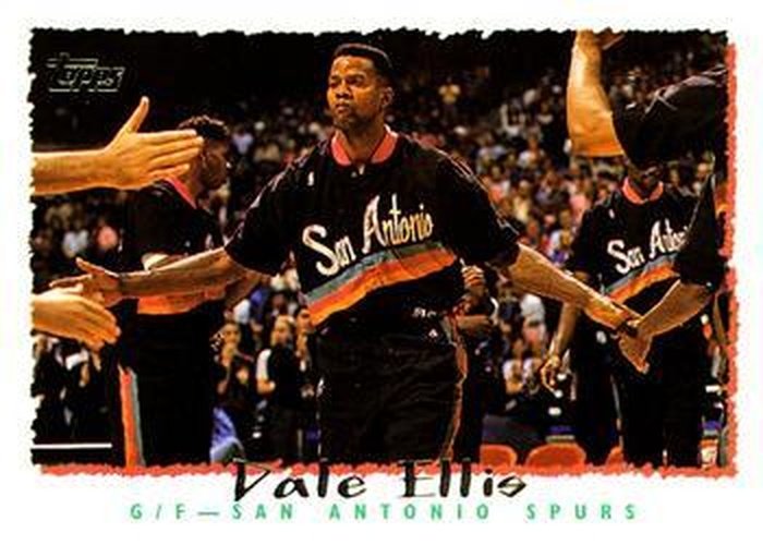#95 Dale Ellis - San Antonio Spurs - 1994-95 Topps Basketball