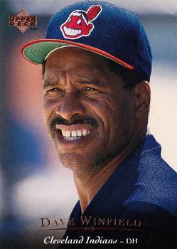 #95 Dave Winfield - Cleveland Indians - 1995 Upper Deck Baseball