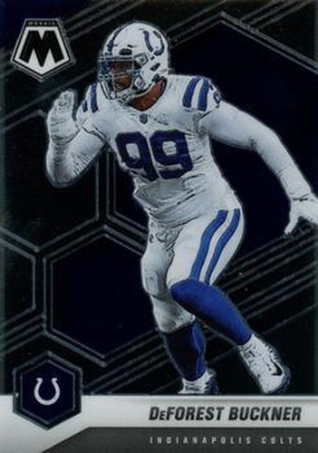 #95 DeForest Buckner - Indianapolis Colts - 2021 Panini Mosaic Football