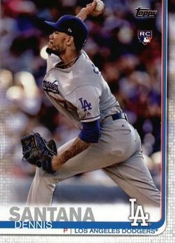 #95 Dennis Santana - Los Angeles Dodgers - 2019 Topps Baseball