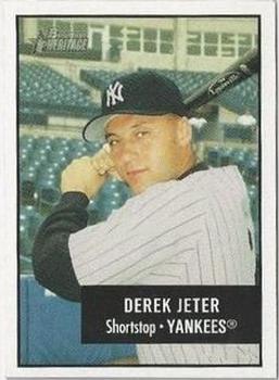 #95 Derek Jeter - New York Yankees - 2003 Bowman Heritage Baseball