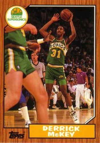 #95 Derrick McKey - Seattle SuperSonics - 1992-93 Topps Archives Basketball