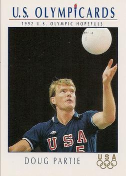#95 Doug Partie - USA - 1992 Impel U.S. Olympic Hopefuls
