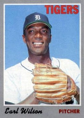 #95 Earl Wilson - Detroit Tigers - 1970 Topps Baseball