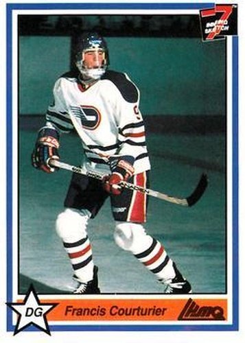 #95 Francis Couturier - Trois-Rivieres Draveurs - 1990-91 7th Inning Sketch QMJHL Hockey