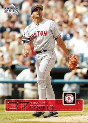 #95 Frank Castillo - Boston Red Sox - 2003 Upper Deck Baseball