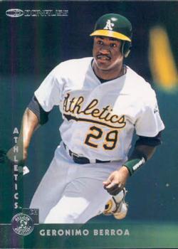 #95 Geronimo Berroa - Oakland Athletics - 1997 Donruss Baseball