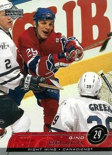 #95 Gino Odjick - Montreal Canadiens - 2002-03 Upper Deck Hockey