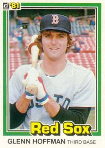 #95 Glenn Hoffman - Boston Red Sox - 1981 Donruss Baseball