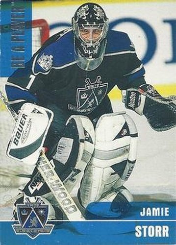 #95 Jamie Storr - Los Angeles Kings - 1999-00 Be a Player Memorabilia Hockey