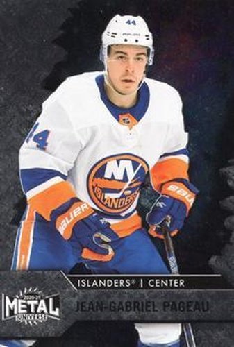 #95 Jean-Gabriel Pageau - New York Islanders - 2020-21 Skybox Metal Universe Hockey
