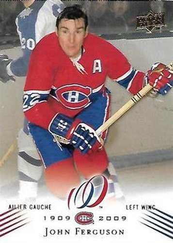 #95 John Ferguson - Montreal Canadiens - 2008-09 Upper Deck Montreal Canadiens Centennial Hockey