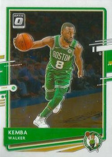 #95 Kemba Walker - Boston Celtics - 2020-21 Donruss Optic Basketball