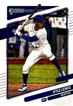 #95 Kyle Lewis - Seattle Mariners - 2021 Donruss Baseball