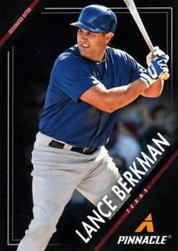 #95 Lance Berkman - Texas Rangers - 2013 Pinnacle Baseball