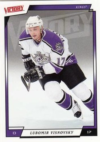 #95 Lubomir Visnovsky - Los Angeles Kings - 2006-07 Upper Deck Victory Hockey