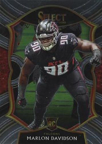 #95 Marlon Davidson - Atlanta Falcons - 2020 Panini Select Football