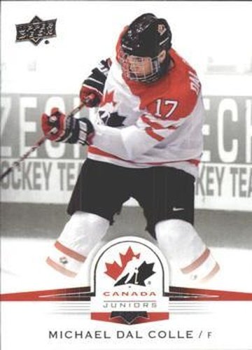 #95 Michael Dal Colle - Canada - 2014-15 Upper Deck Team Canada Juniors Hockey