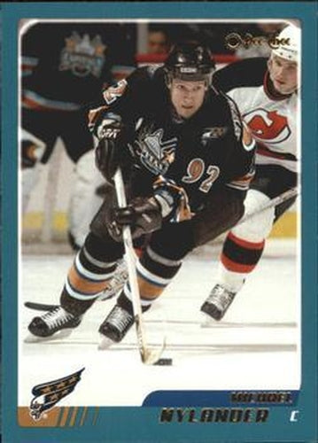 #95 Michael Nylander - Washington Capitals - 2003-04 O-Pee-Chee Hockey